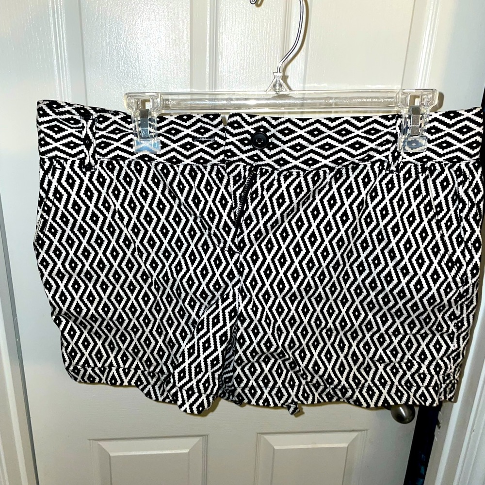 Aztec Print Shorts